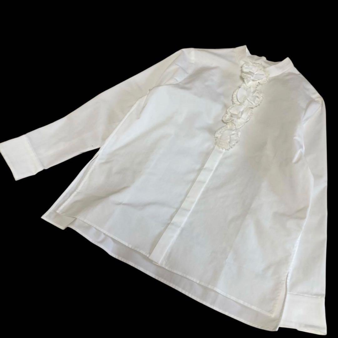 ヨリ/シロコン/パンジードレスブラウス/2way