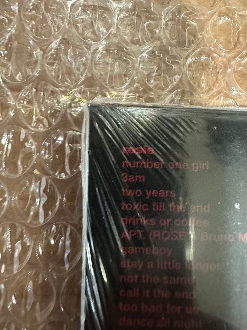 新品　アナログレコード　rose BLACKPINK rosie LP 限定盤