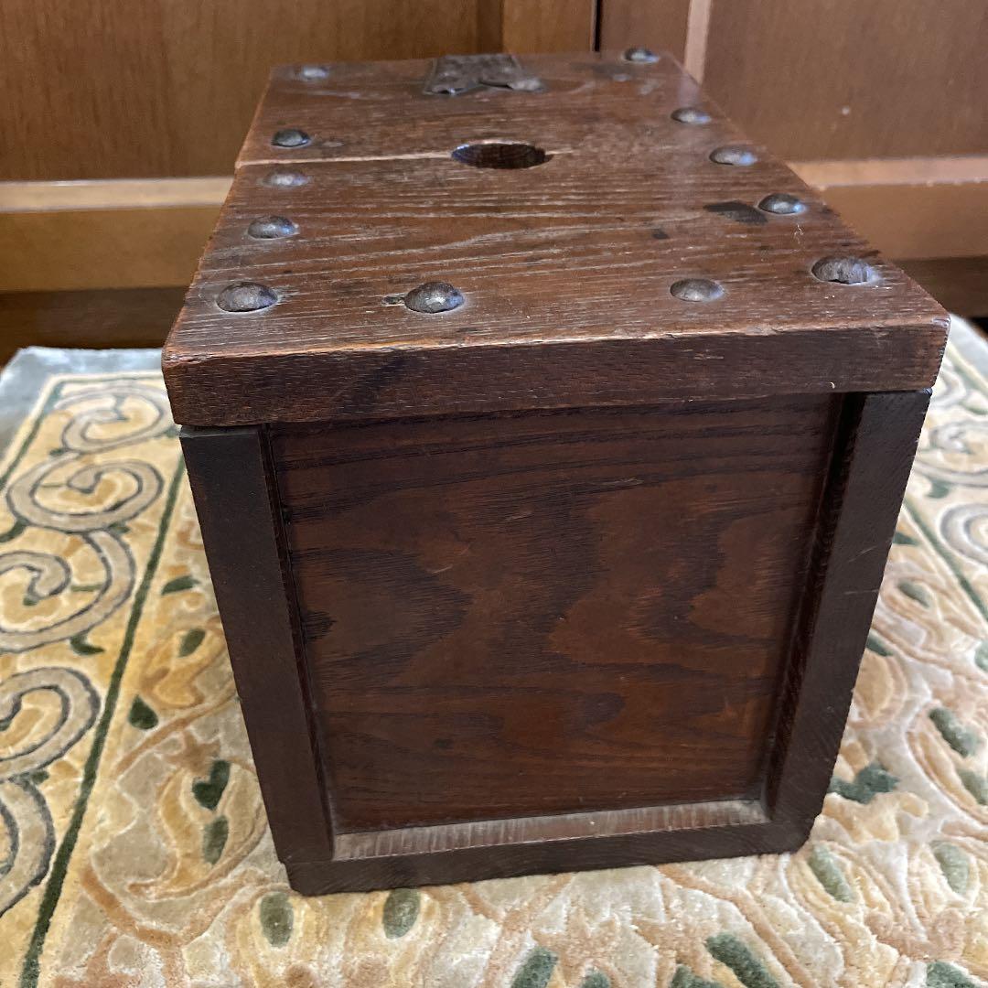 アンティーク　骨董品　銭箱