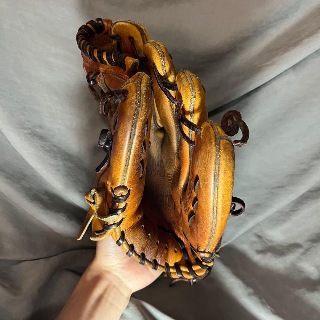 ZETT プロステイタス硬式野球グローブ ブラウン