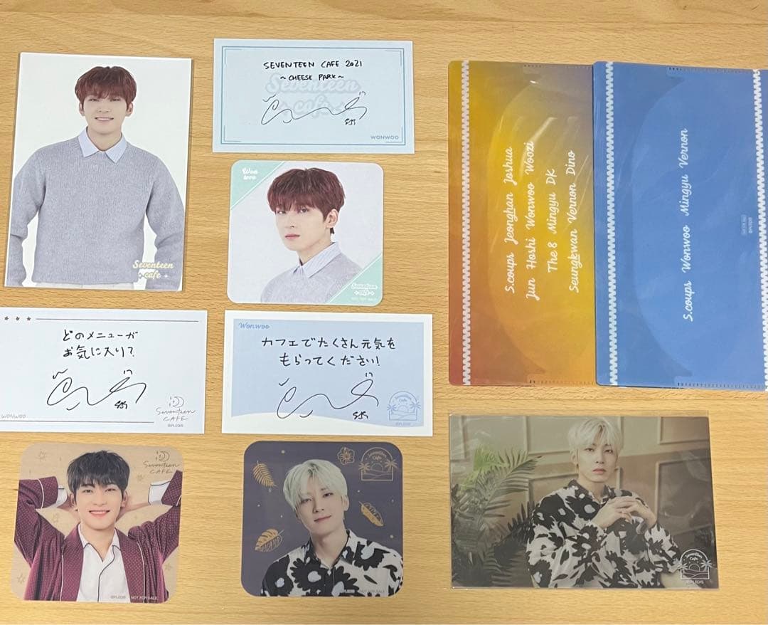 SEVENTEEN セブチ ウォヌ カフェ