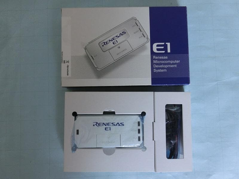 ルネサス　Renesas 　E1エミュレータ　マイコン　デバックツール　在庫5個