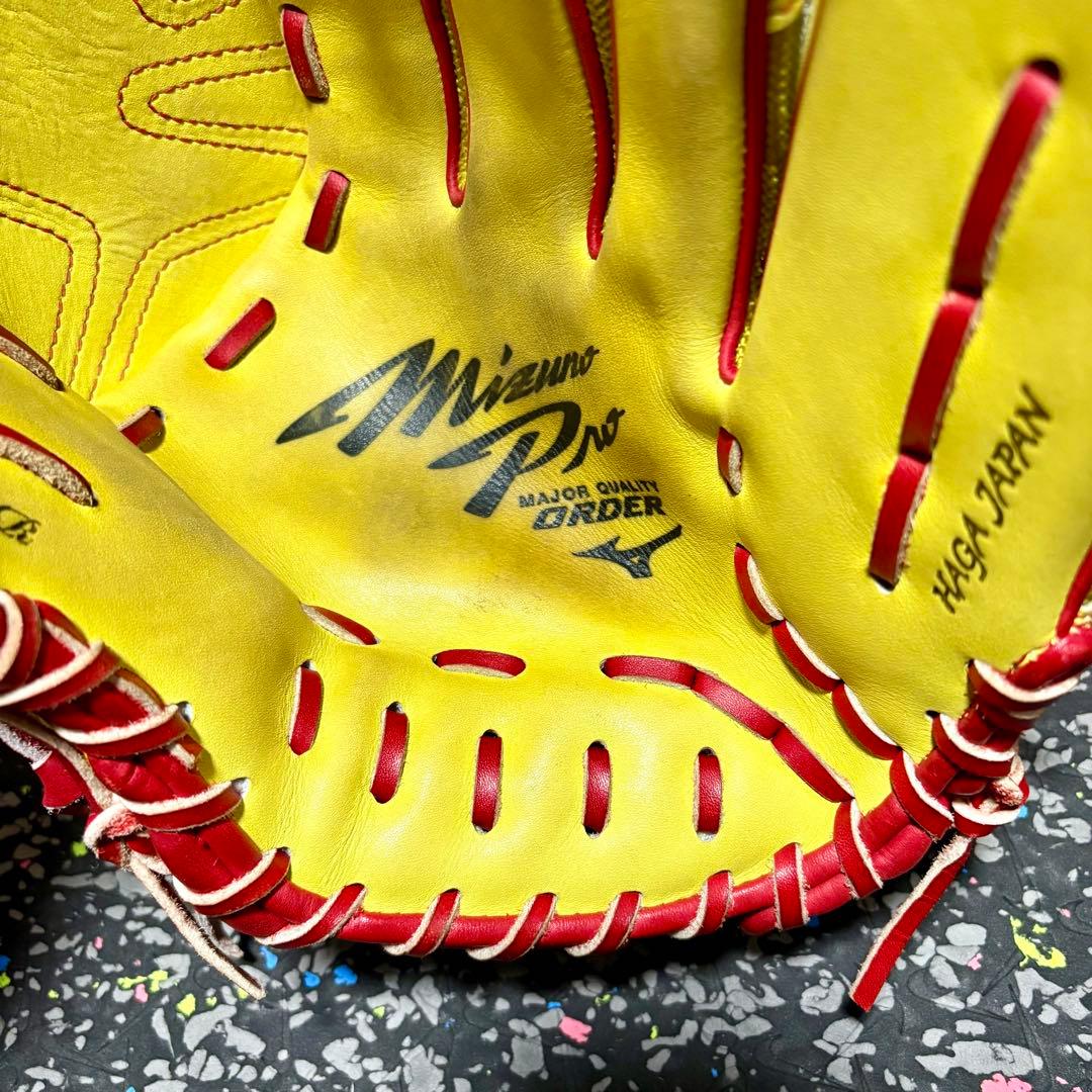 ミズノプロ オプション オーダー 日本製 プラチナラベル HAGA JAPAN