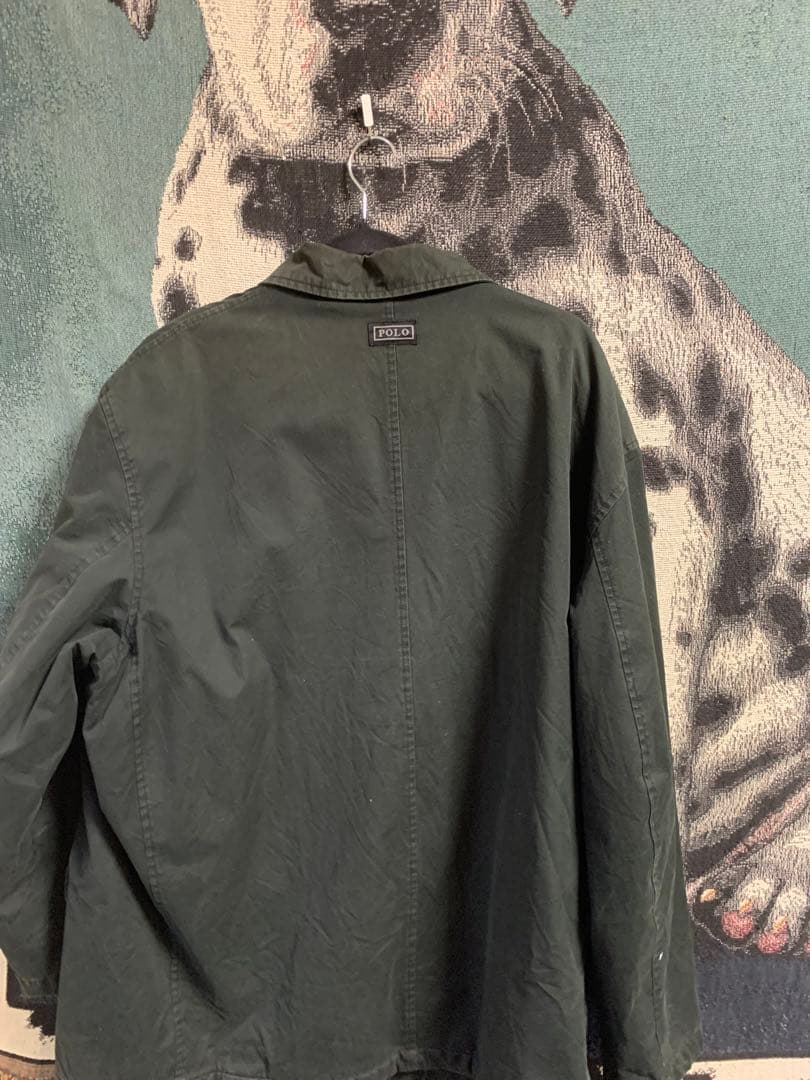 90s】希少 Ralph Lauren ハンティングジャケット カバーオール