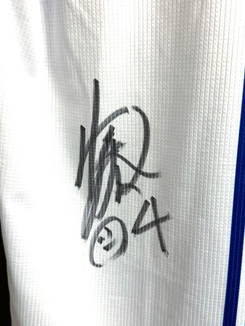 DeNA 度会選手 サイン入り レプリカユニフォーム L