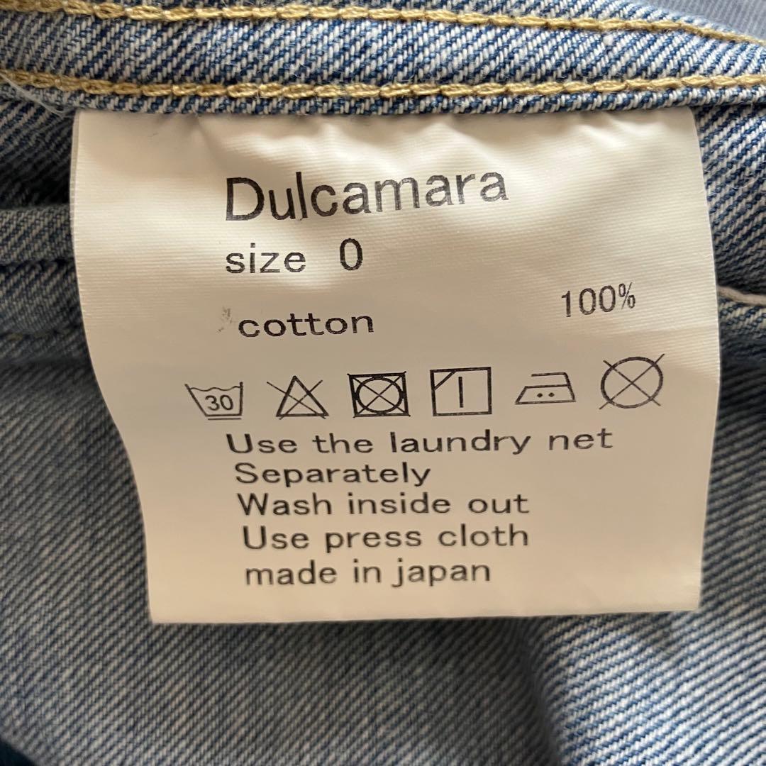 Dulcamara ビッグデニムジャケット-U ウォッシュ加工