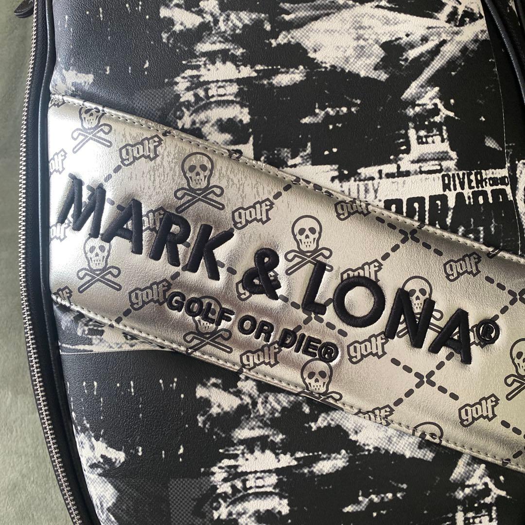 s*a様 MARK & LONA キャディバッグ シルバー