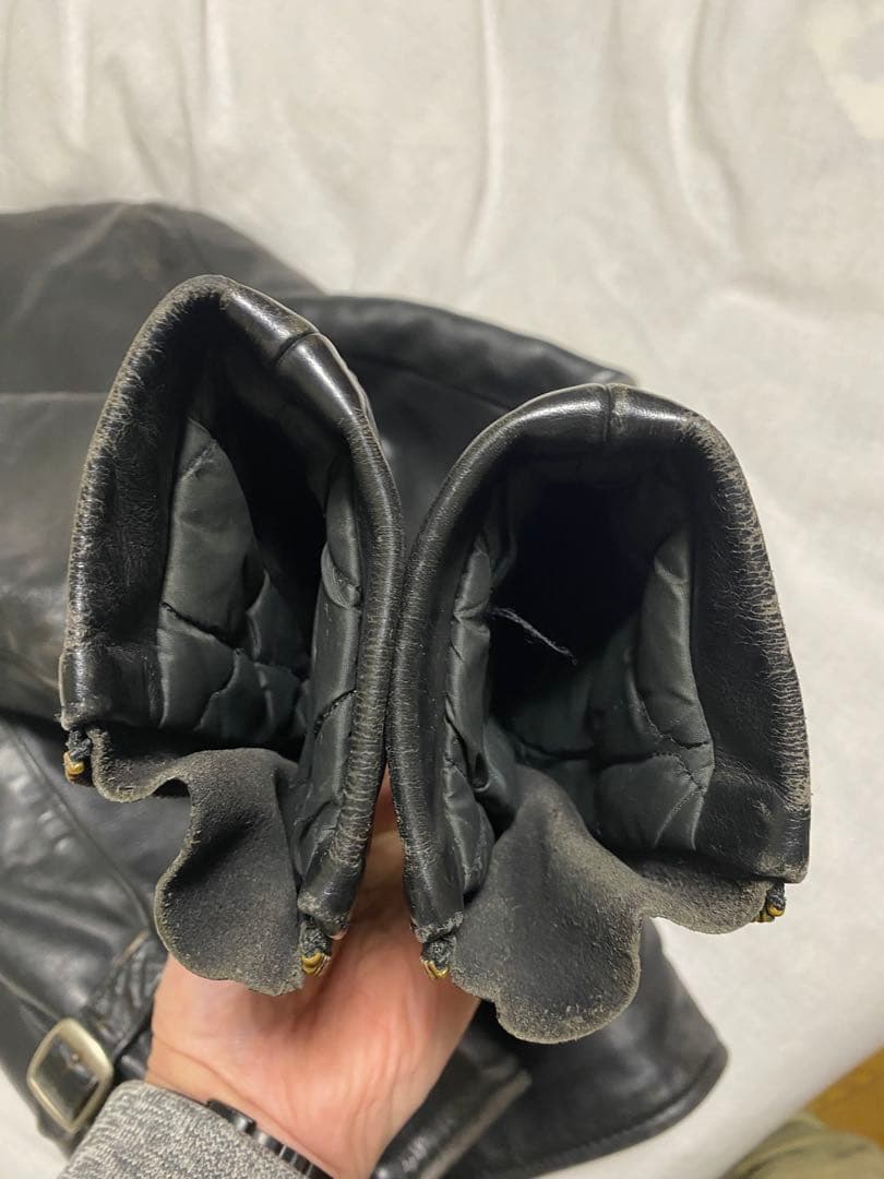 オールドバンソン VANSON シングルライダース モデルD サイズ40