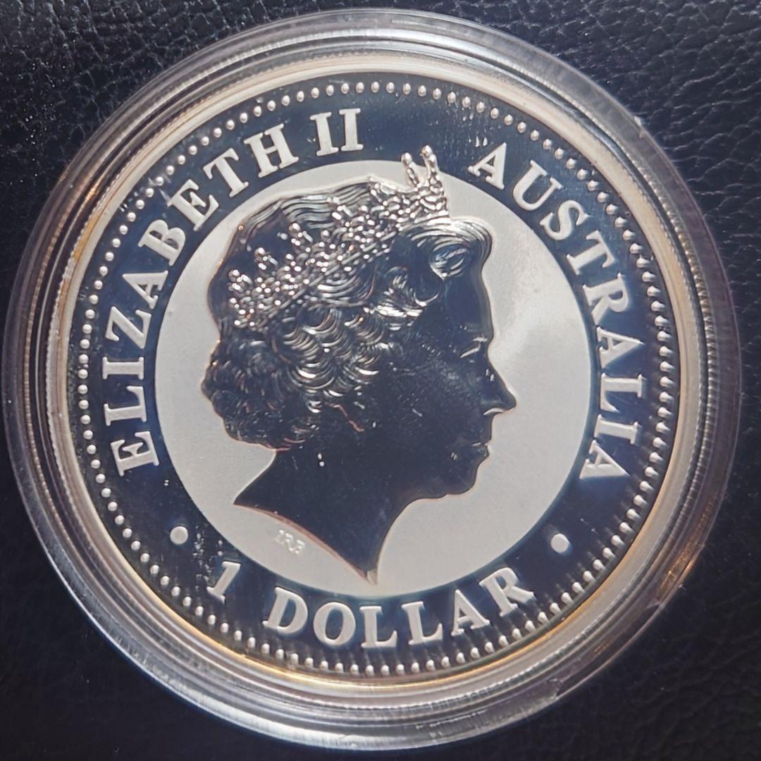 2006年 オーストラリア銀貨 1ドル 1オンス 日豪交流記念銀貨 SV999