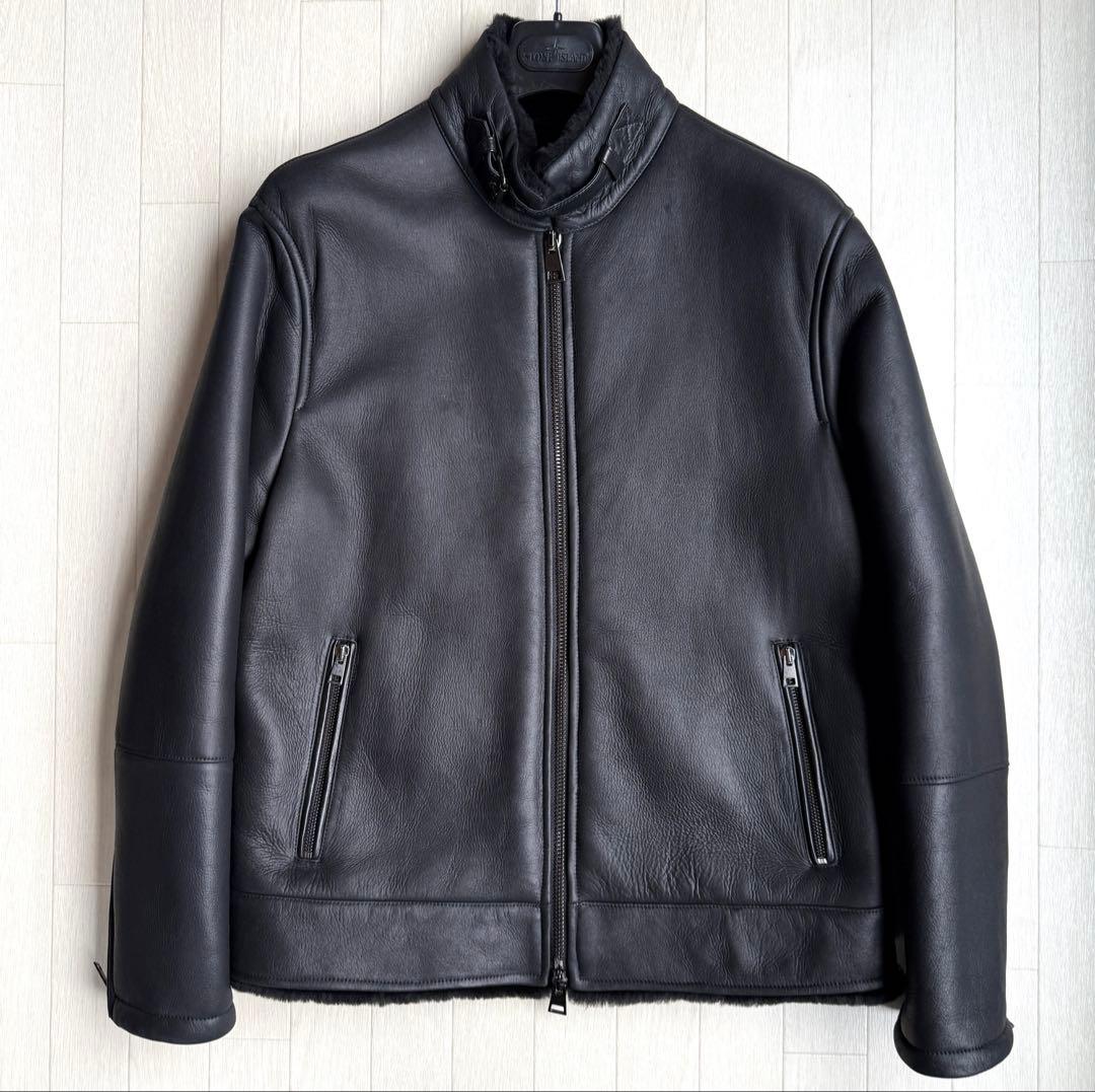 新品 L‘EDELLI レデッリ スペシャル ムートン レザー ジャケット