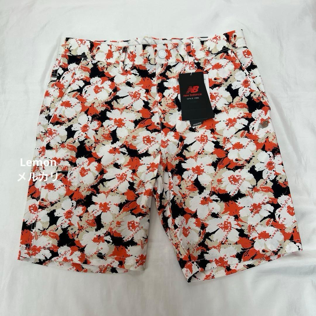 ニューバランスゴルフ ハイビスカスショートパンツ　サイズM 新品