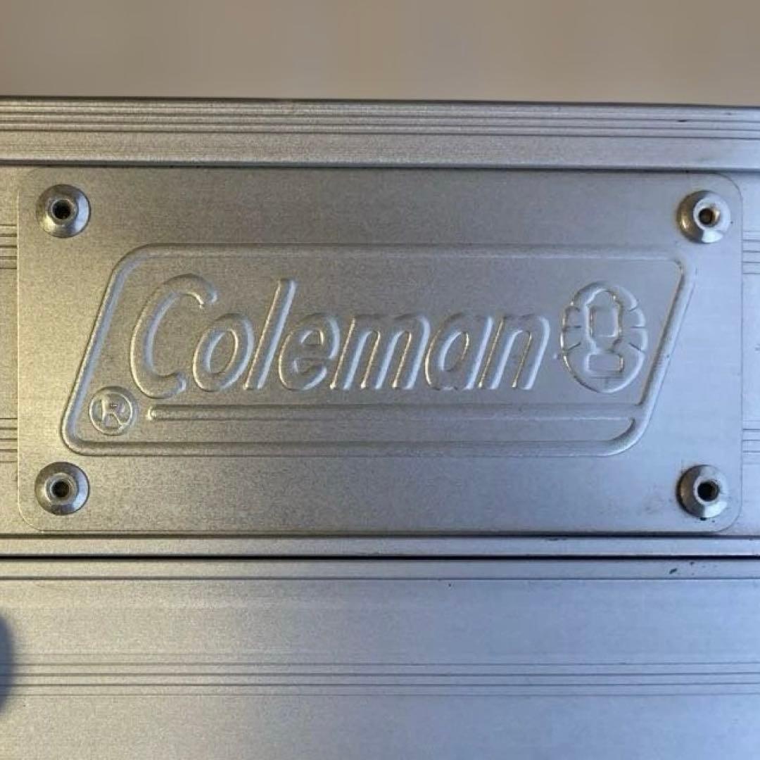 Coleman ミニアルミニウム テーブル イス 2脚　コンパクト収納