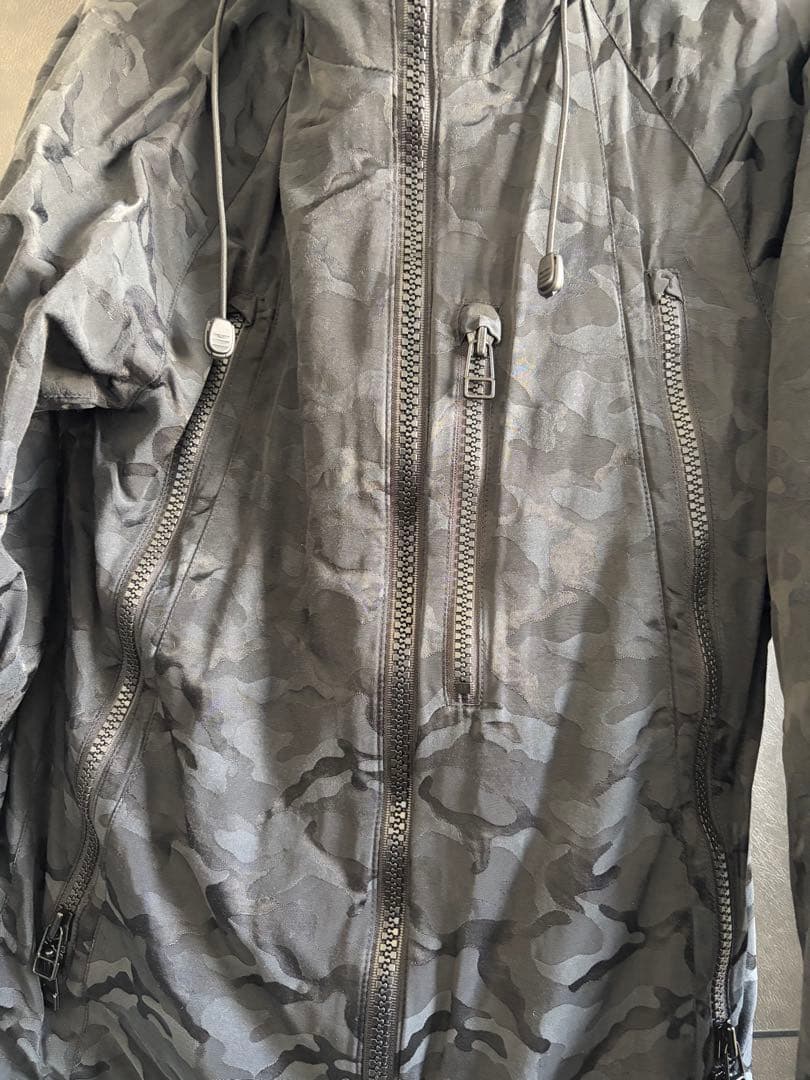 ナリフリ　カモフラージュ柄　ジャガード　Sサイズ　USED