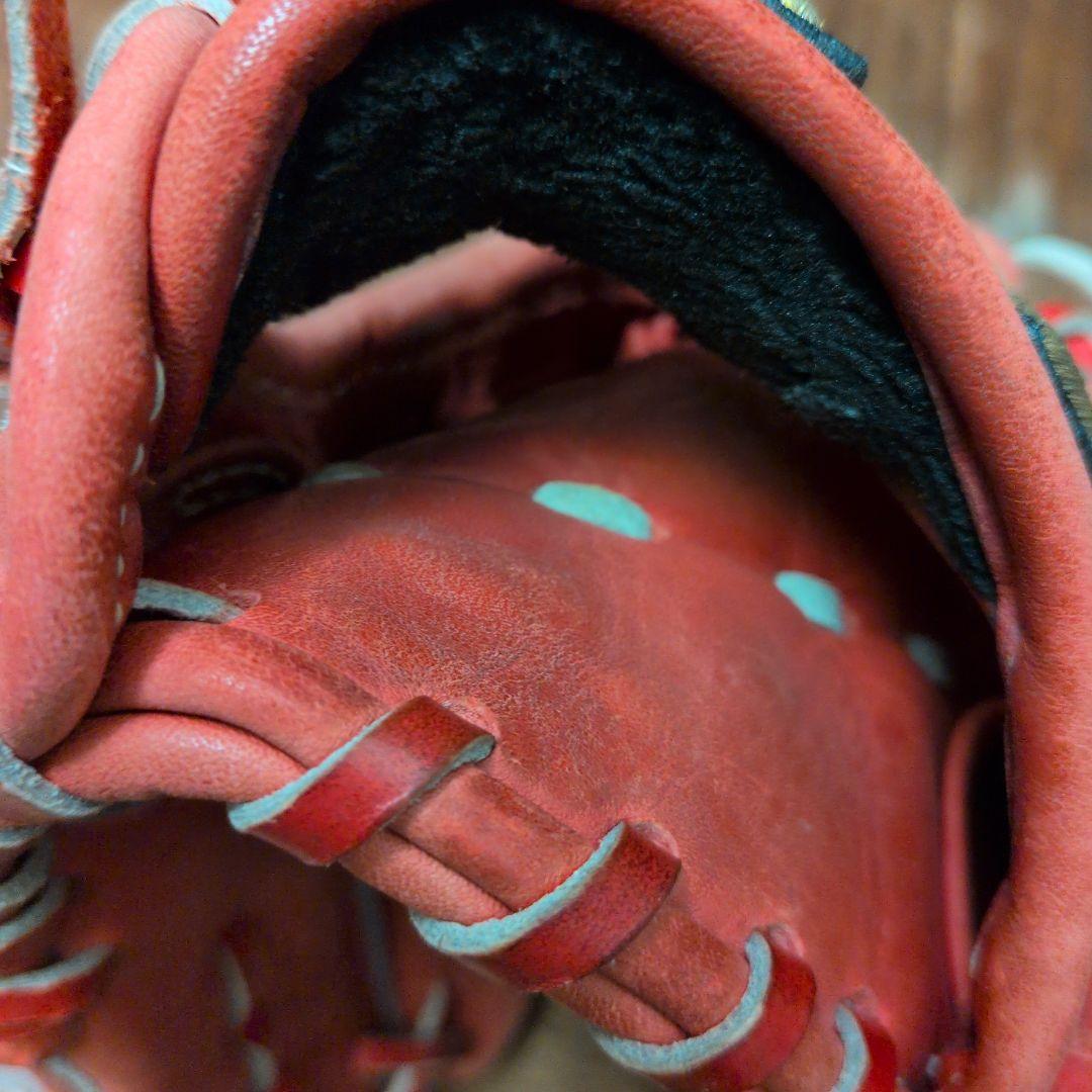 Under Armour オレンジ 軟式少年野球グローブ オールラウンド用 右投