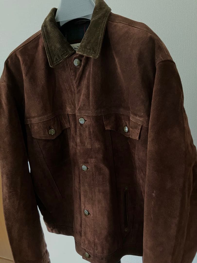 スエードレザージャケット 激渋ヴィンテージ