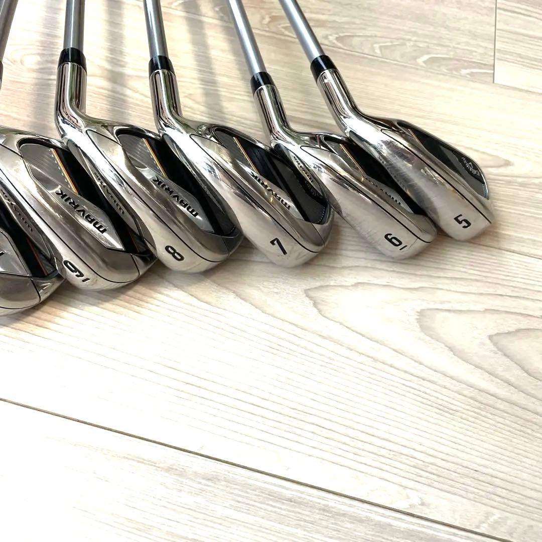 キャロウェイマーベリック　セット 1W5W4H5~9APASWPT FLEX Ｓ
