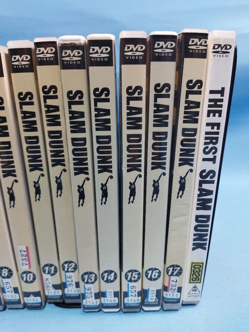 スラムダンク　レンタルアップDVD 16点+関連1本　合計17本セット