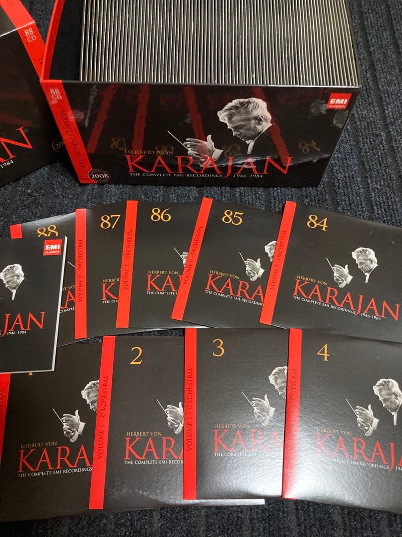 クラシック KARAJAN / THE COMPLETE EMI1946-1984 VOL1