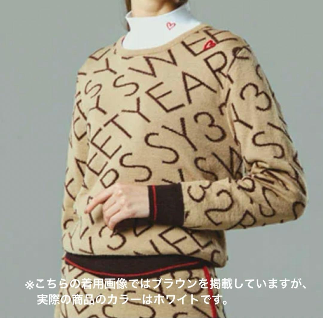 SY32 by SWEET YEARS GOLF ジャガードニット