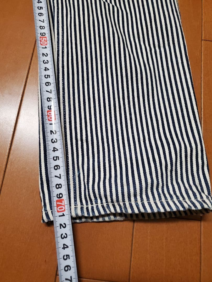 A BATHING APE✖️ストライプ　ワークパンツ