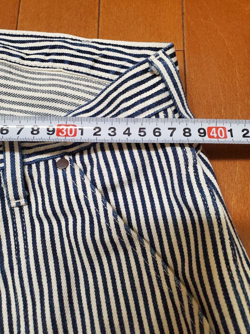 A BATHING APE✖️ストライプ　ワークパンツ