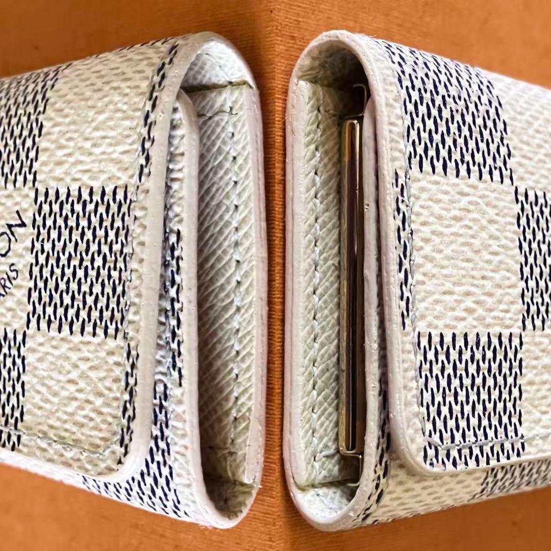 LOUIS VUITTON ダミエ アズール ミュルティクレ 4連キーケース❣️