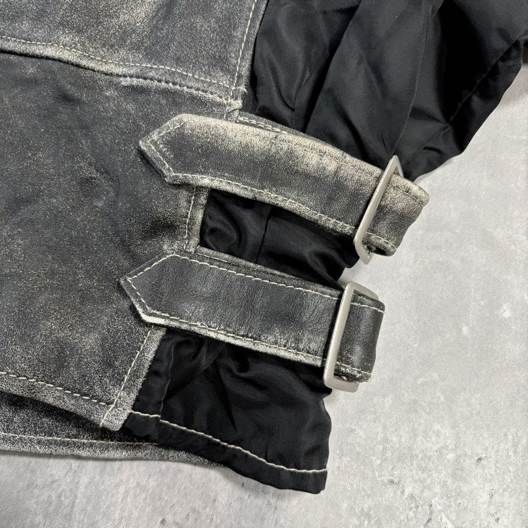 90's ハーレー　ダビッドゾン　レザージャケット　ライダースジャケット