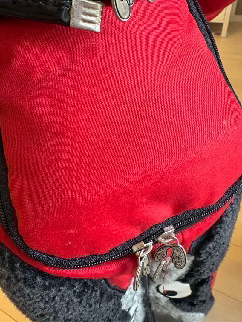 noisynoisy ゴルフキャディバッグ 赤 ノイジーノイジー　　キャスター付