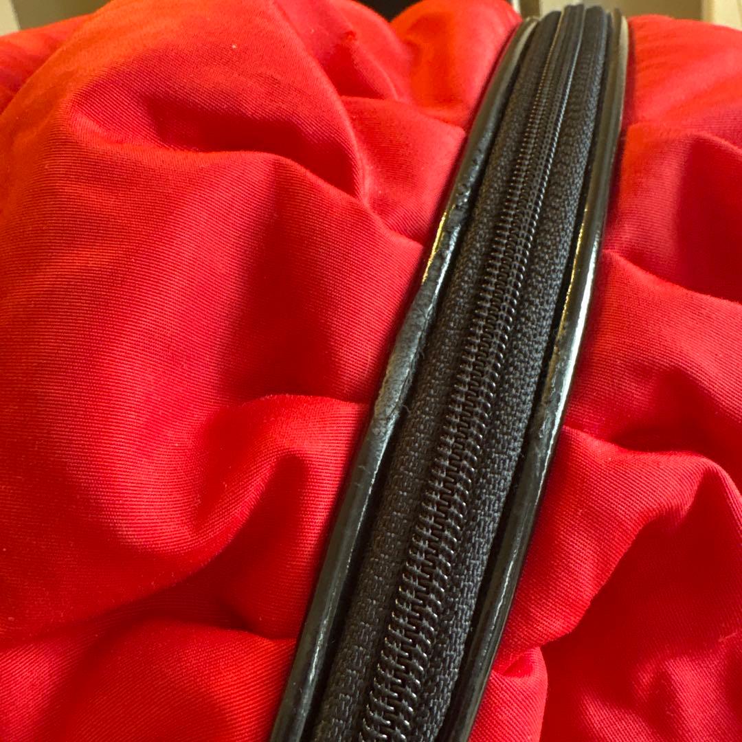 noisynoisy ゴルフキャディバッグ 赤 ノイジーノイジー　　キャスター付