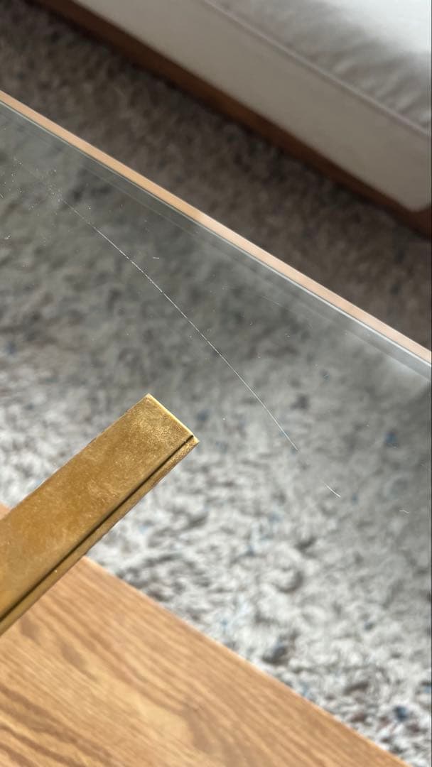 ゆか様購入予定 MOMO NATURAL GLASS LOW TABLE