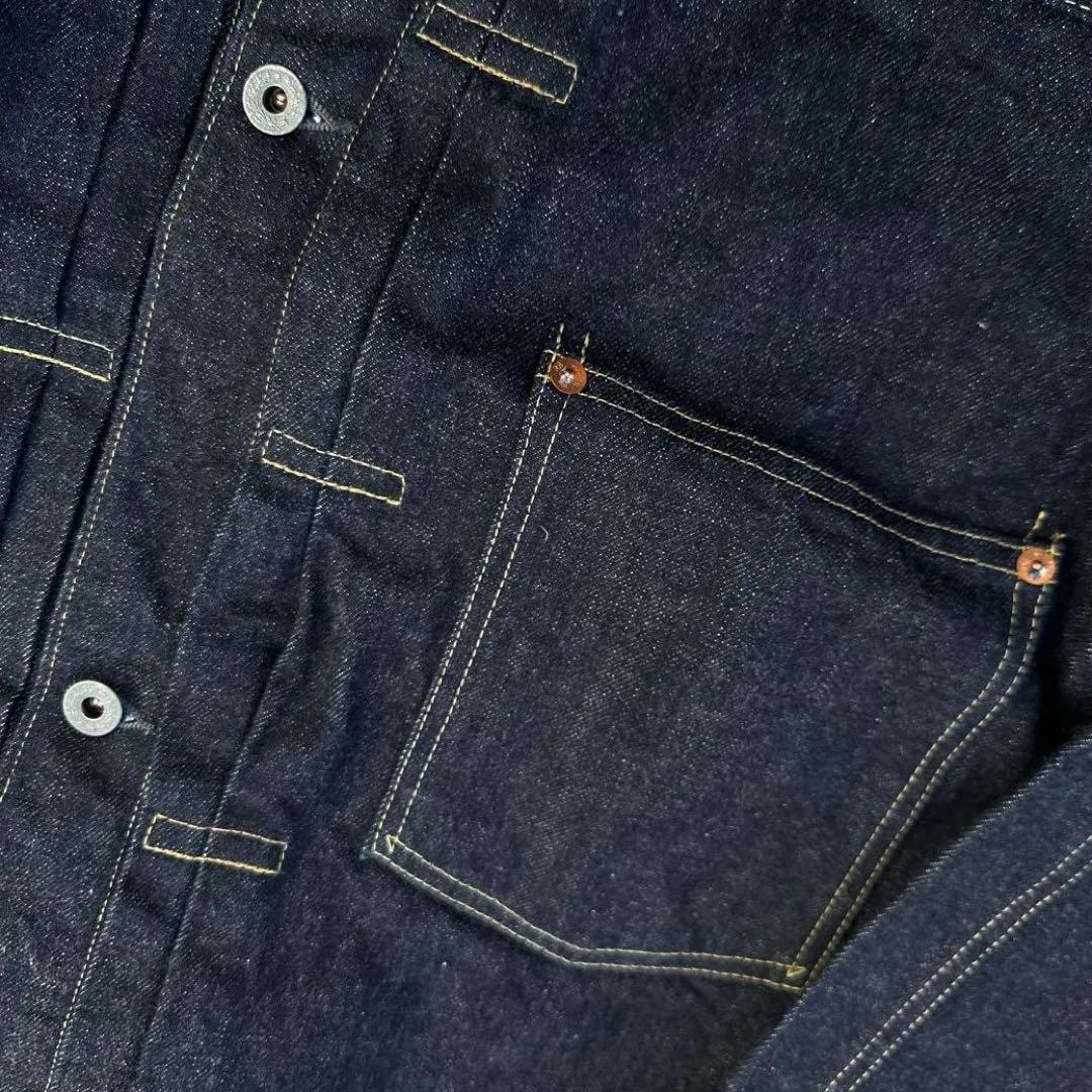 大戦モデル US製 RRL 至高 4つボタン 506XX 1st リジット