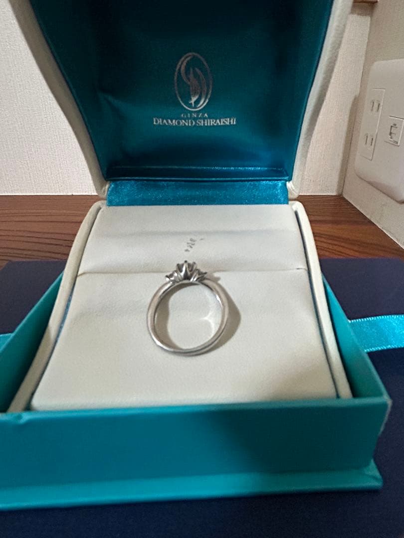 ダイヤモンドリング 13号 Pt900