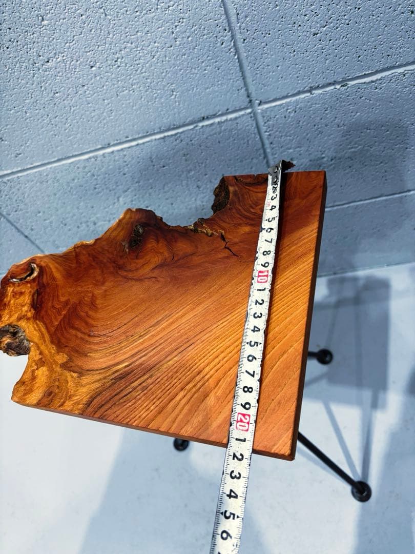 欅材サイドテーブル　コーヒーテーブル　ナイトテーブル　観葉植物置き台　花台