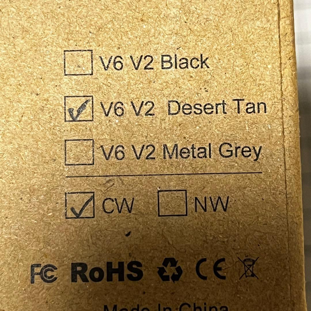 超希少ミリタリーカラー⭐️新品　ThruNite Catapult V6 CW