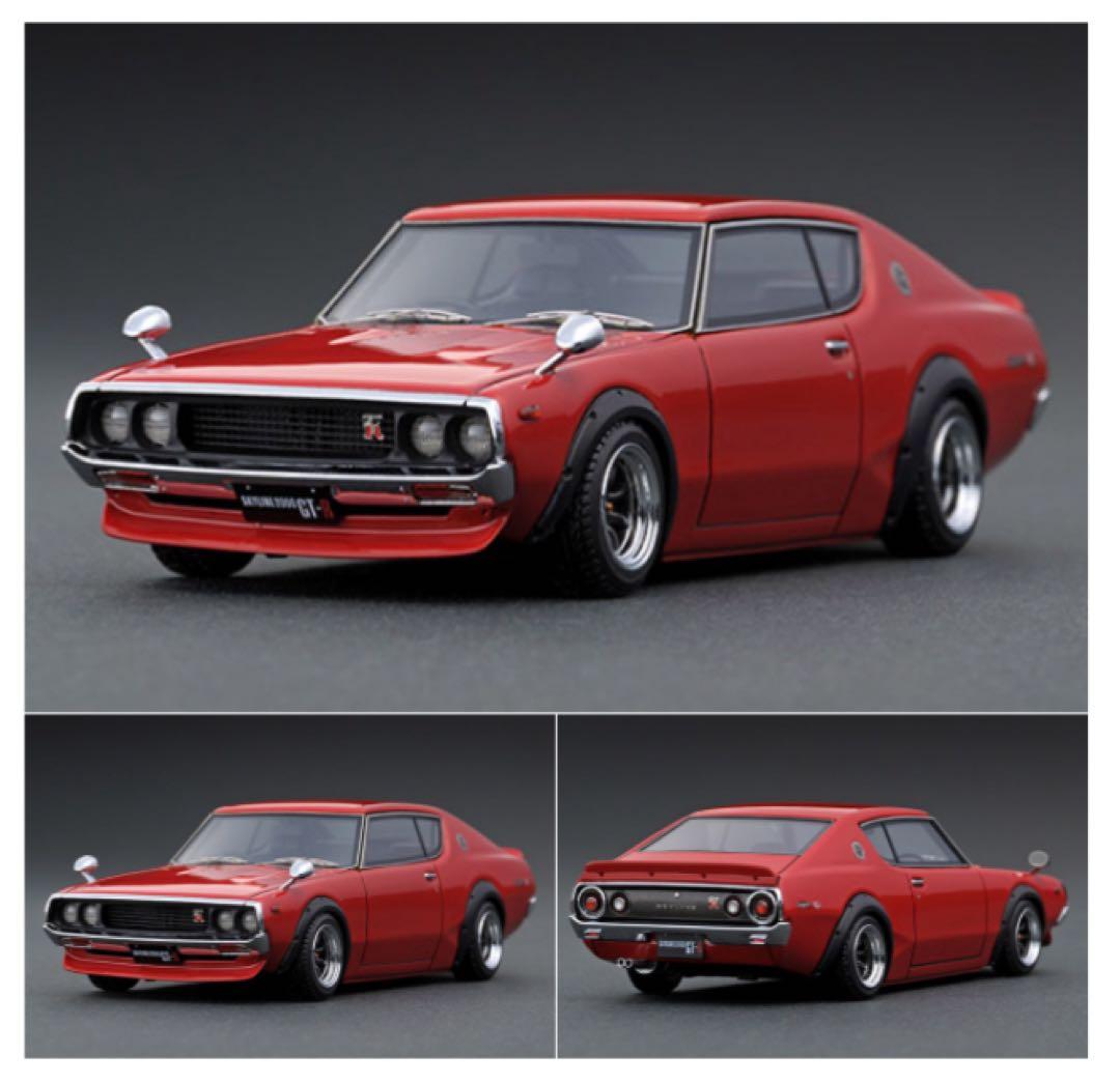イグニッションモデル　1/43 スカイライン　GT-R KPGC110 レッド