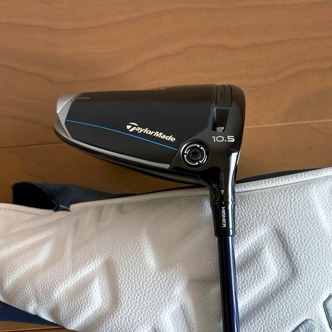 Qi10 MAX ドライバー 1W 10.5° シャフトS カバー 2024年式