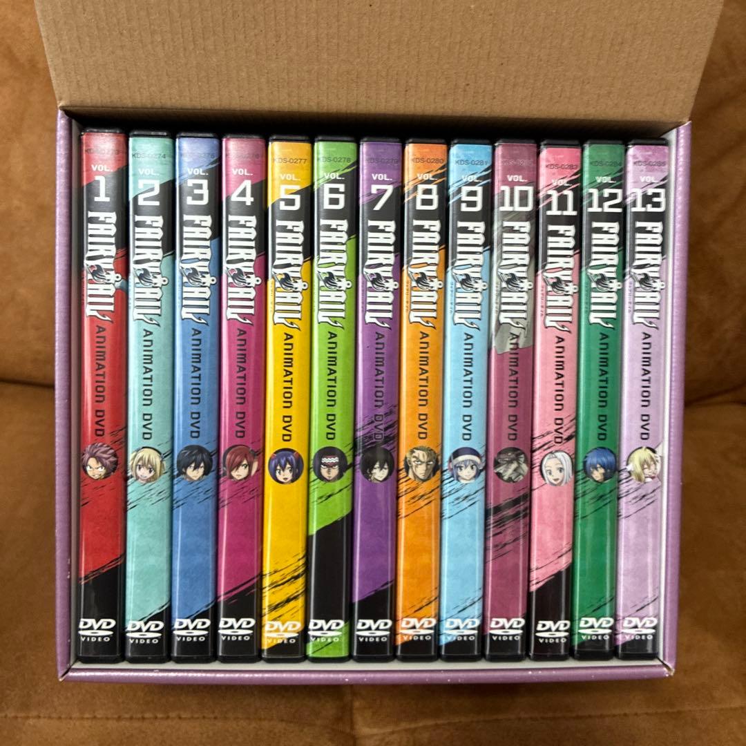 FAIRY TAIL DVD COMPLETE BOX 13巻セット