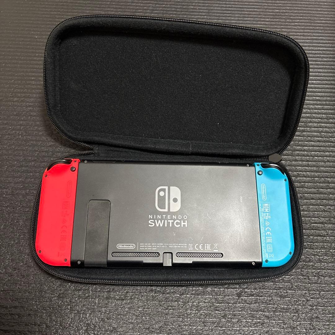 Nintendo Switch 本体 青/赤 プロコントローラー付き 箱無し