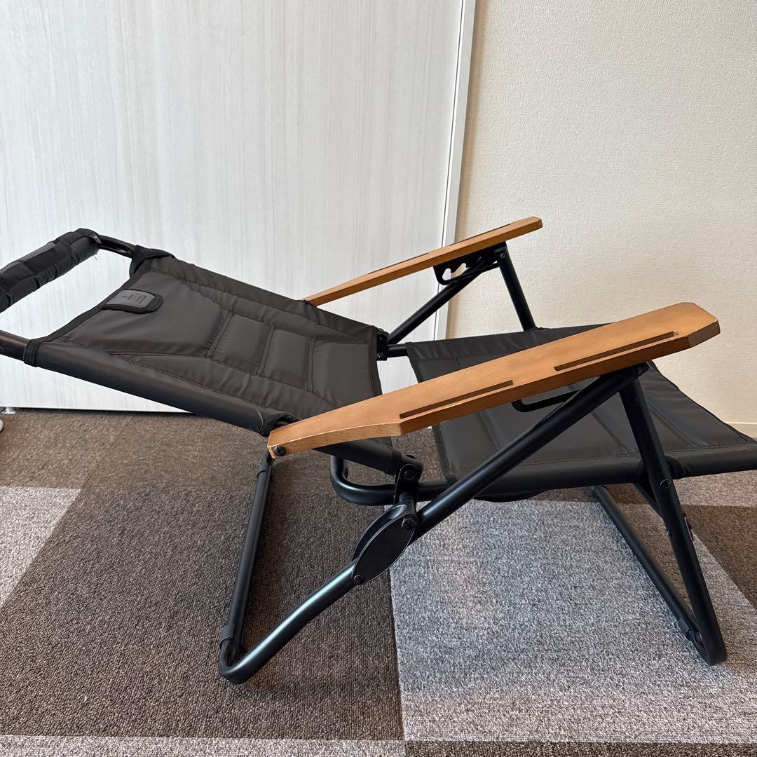 AS2OV アッソブアウトドアチェア ブラック