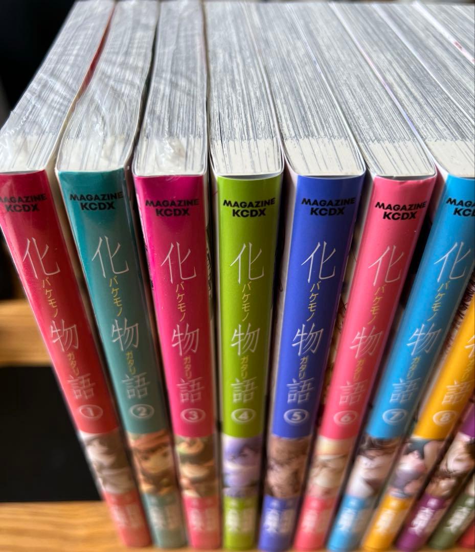【完結全巻•特装版特典付き】化物語　全22巻セット