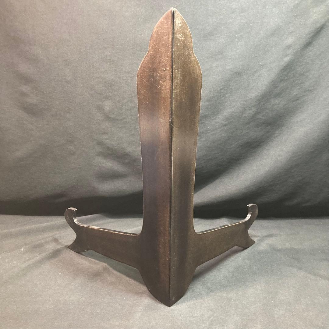 トルコ アバノス産 飾り皿 大皿 陶器 トルコ陶芸 皿立付 直径約55cm