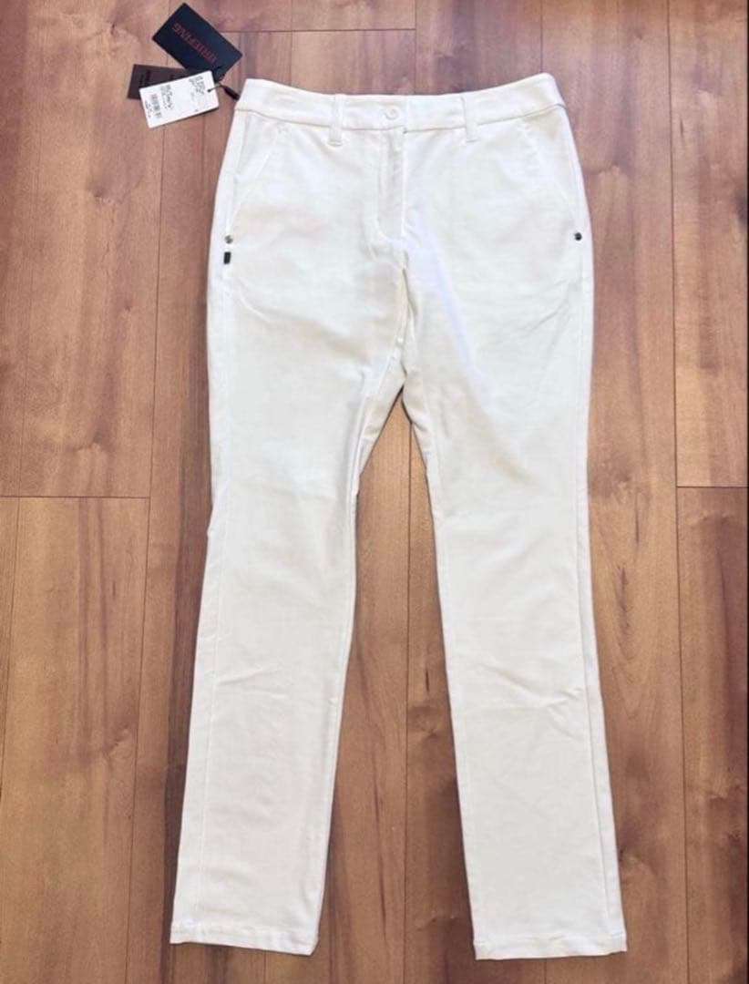 定番　スリムパンツ　白　サイズXS 春夏　ストレッチ　新品タグ付　レディース