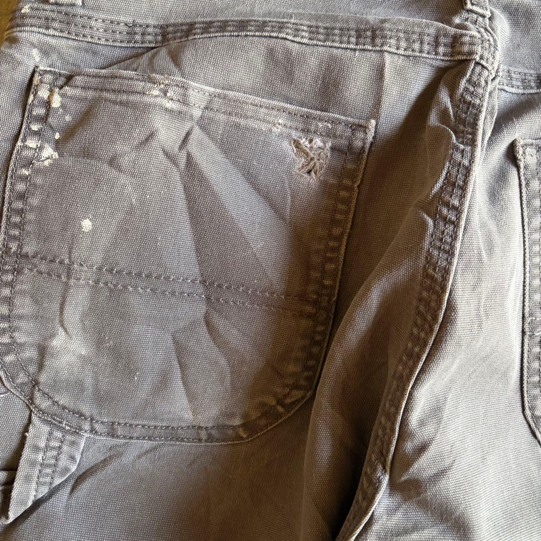 Dickies ペインターパンツ グレー W32 L30 ペンキ ワークパンツ