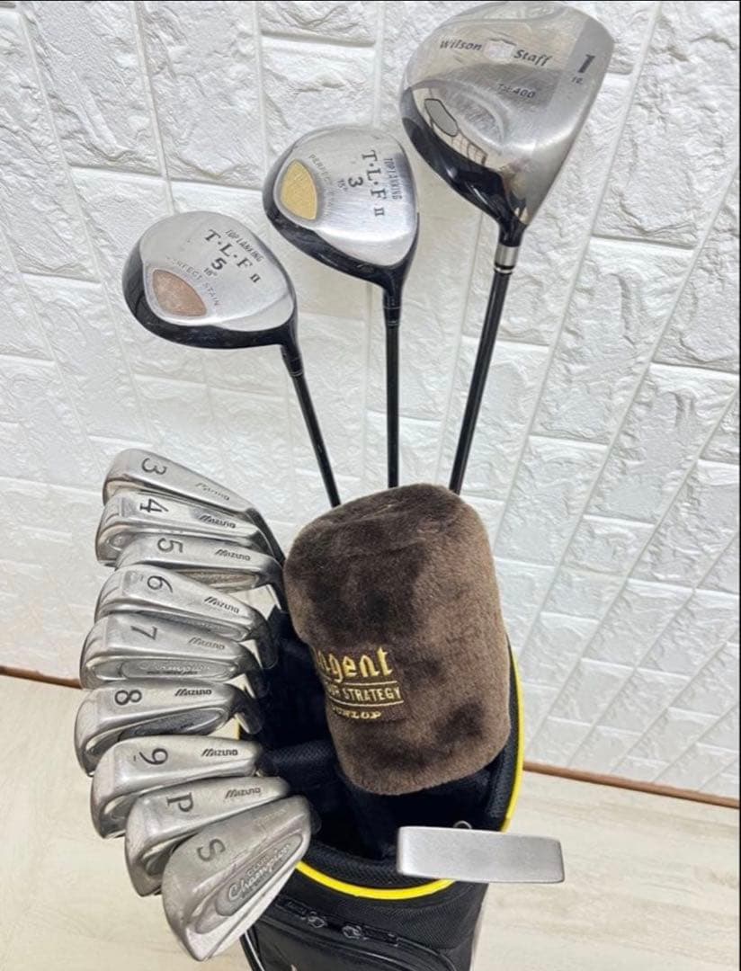 初心者おすすめ メンズ ゴルフクラブセット フルセット キャディバッグ付