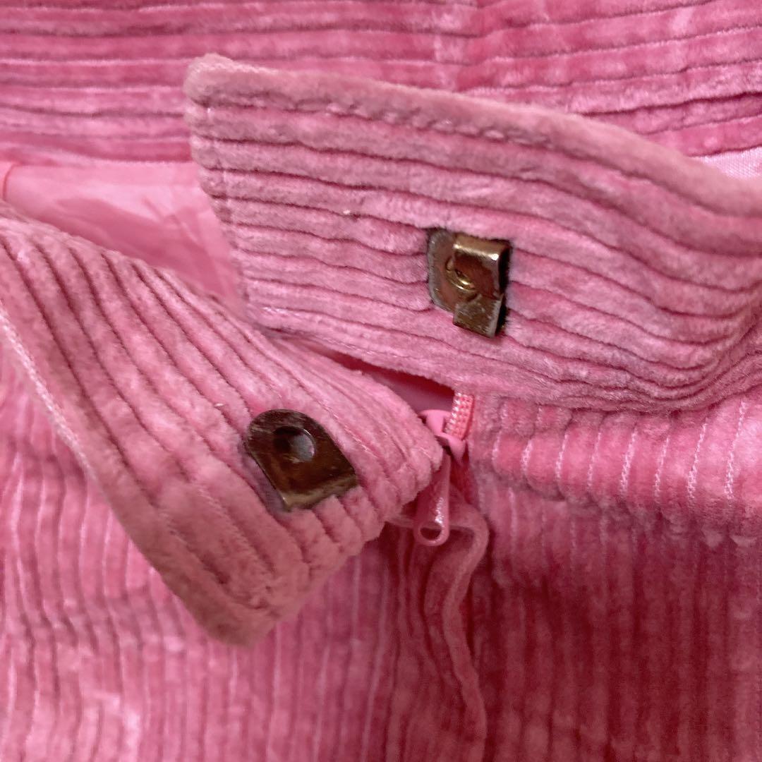 マリンスポーツ ゴルフ ピンク コーデュロイ ハーフパンツ M ゴルフウェア