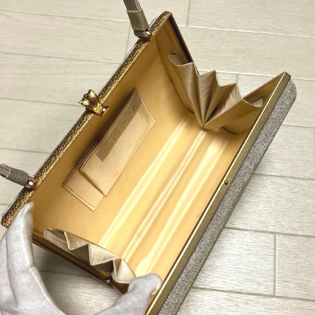 和装バッグ　高級　正絹　つづれ織　帯地