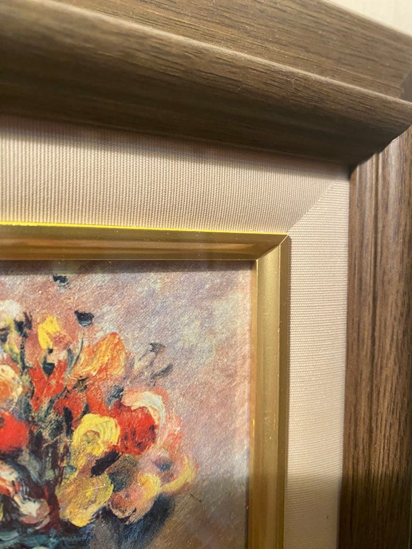 ⭐️新品未使用⭐️ルノワール『ピアノを弾く少女』複製油絵 F6号 受注制作品額装済み