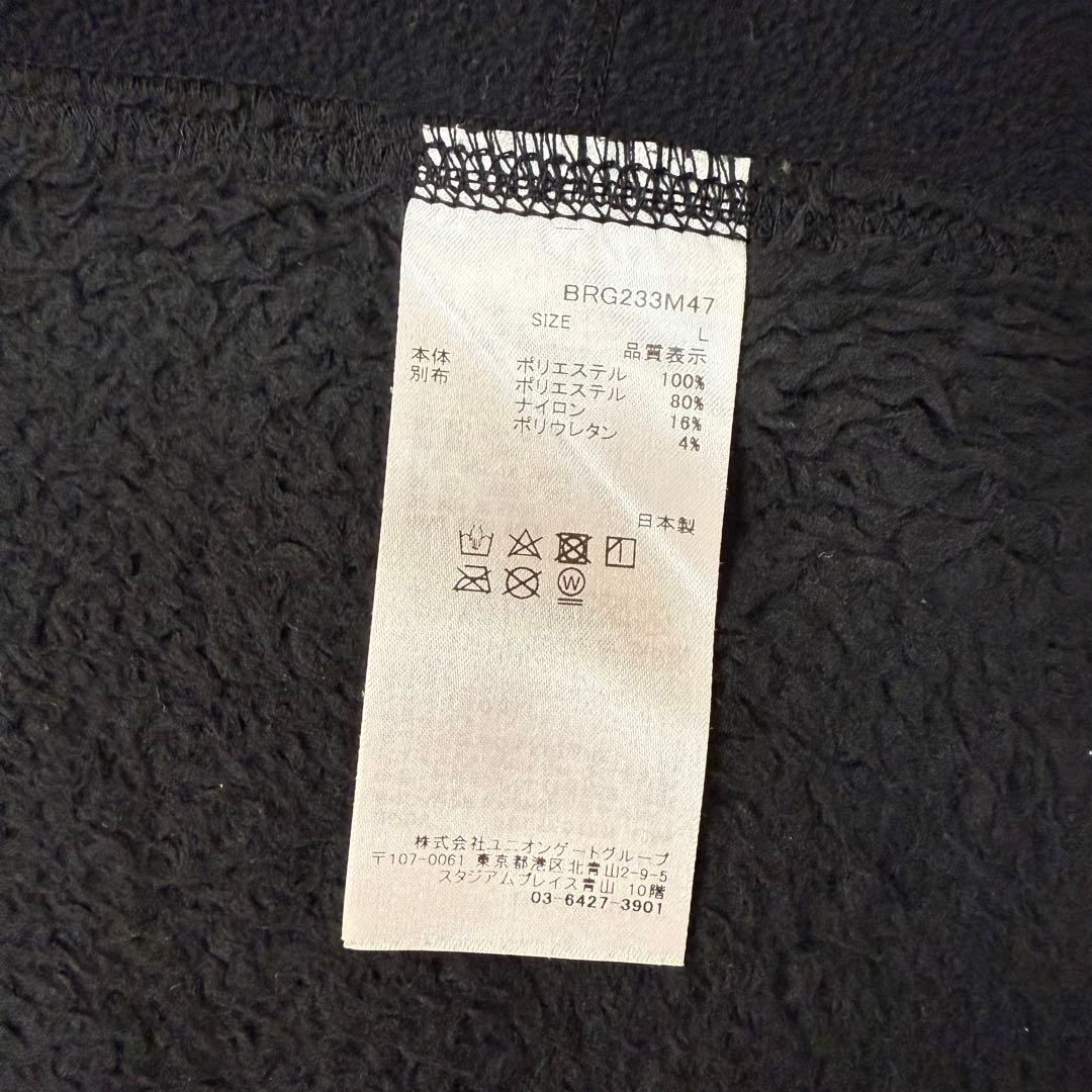 BRIEFING フリースベスト ゴルフ GOLF メンズ L 黒