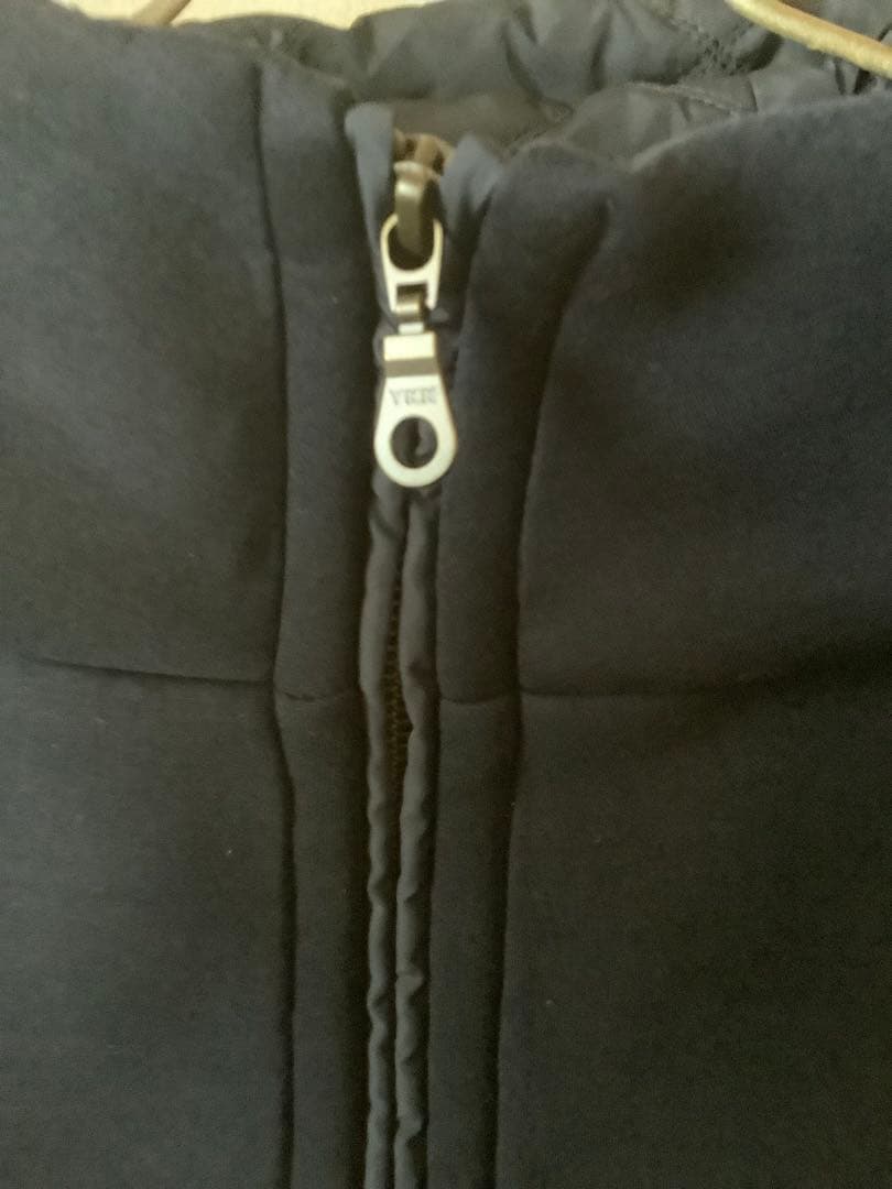 コマさん　新品　未使用　フーデットコート　ダンボールニット＆キルティング♪