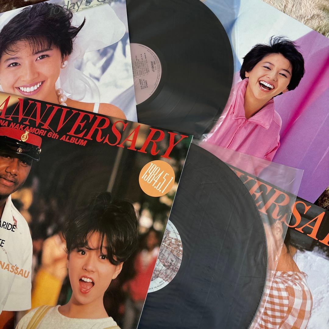 80年代アイドル／松田聖子／河合奈保子／中森明菜／小泉今日子／レコード／美盤